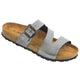 Sanosan 518287-438196-38 SANOSAN Slide Open Back Sandal Sample Sale - SAVE $$$ - Group 1 Eve / Grey Textured / EU-38