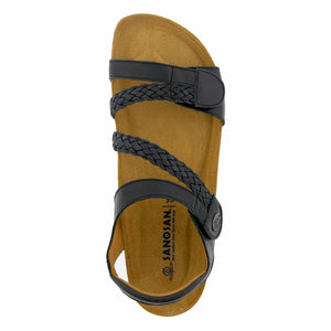Simone woven leather Sandal - Comfort Plus