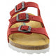 Red Crazy Horse Leather