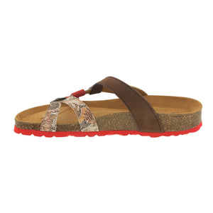 Meg Leather Strap adjustable sandal - Comfort Plus