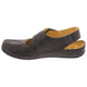 Sheryl Clog in Crinkled Leather - Comfort Plus