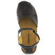 Sarah Clog in Crinkled Leather - Comfort Plus