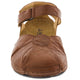 Sarah Clog in Crinkled Leather - Comfort Plus