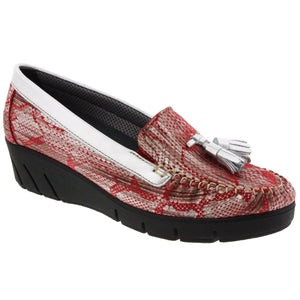 Sanosan 530406-626045-40 SANOSAN Closed Shoe Sample Sale - SAVE $$$ Katherine / Red / EU-40
