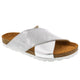 Sanosan 551029-16-38 SANOSAN Slide Open Back Sandal Sample Sale - SAVE $$$ - Group 1 Dara / Silver / EU-38